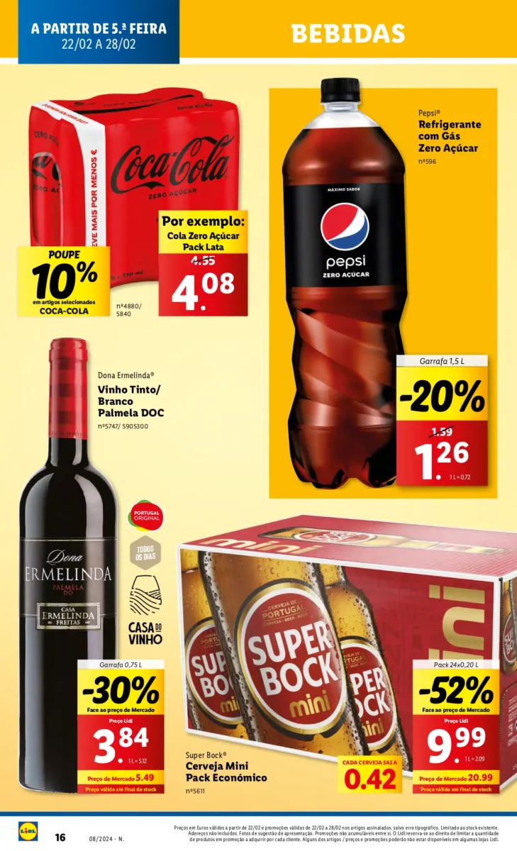 Antevis&atilde;o Folheto LiDL Promo&ccedil;&otilde;es (22 a 28 fevereiro)