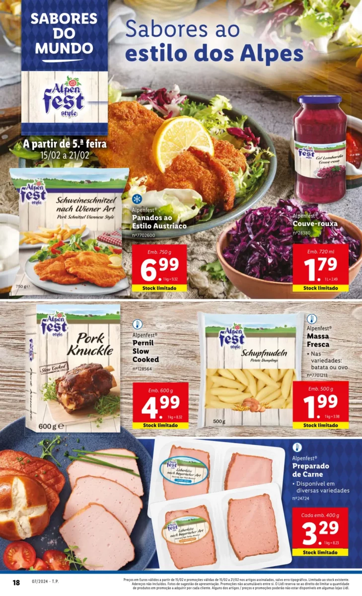 Antevis&atilde;o Folheto LiDL Promo&ccedil;&otilde;es (15 a 21 fevereiro)