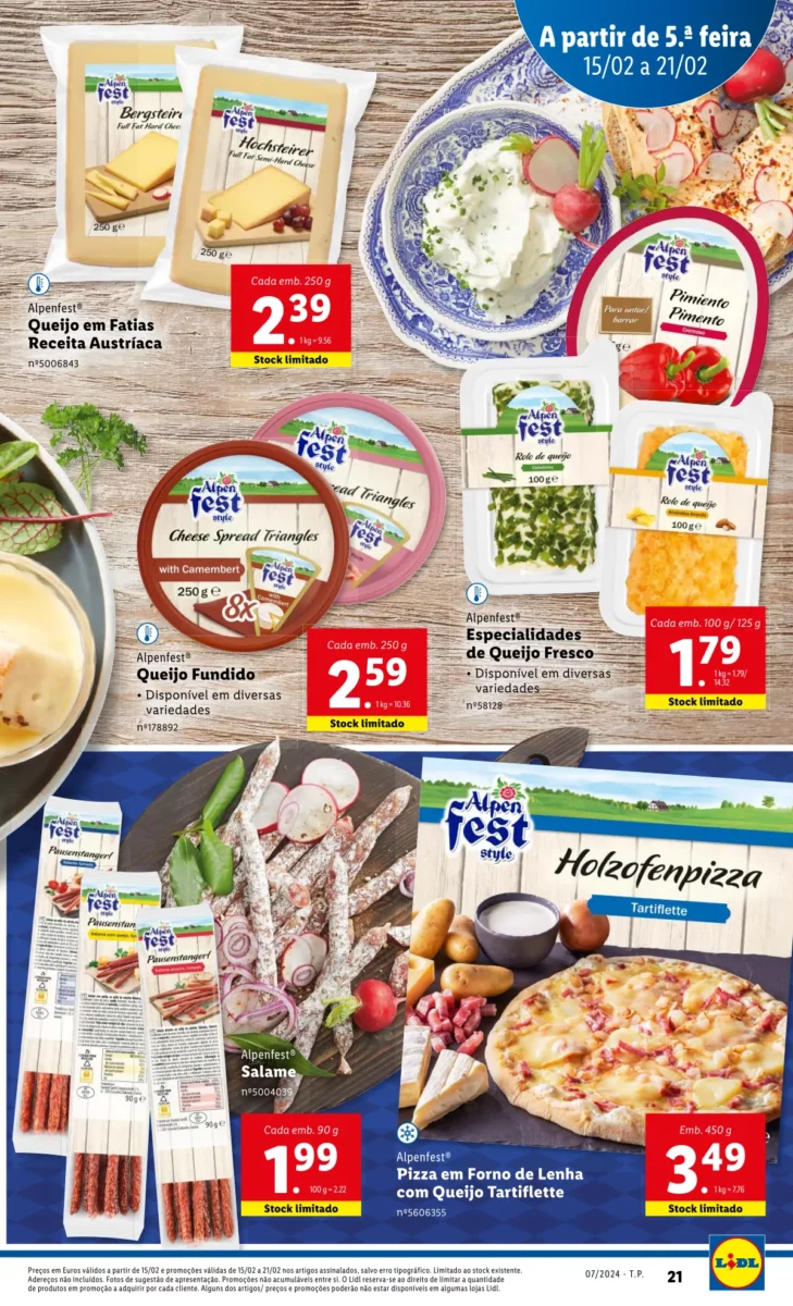 Antevis&atilde;o Folheto LiDL Promo&ccedil;&otilde;es (15 a 21 fevereiro)