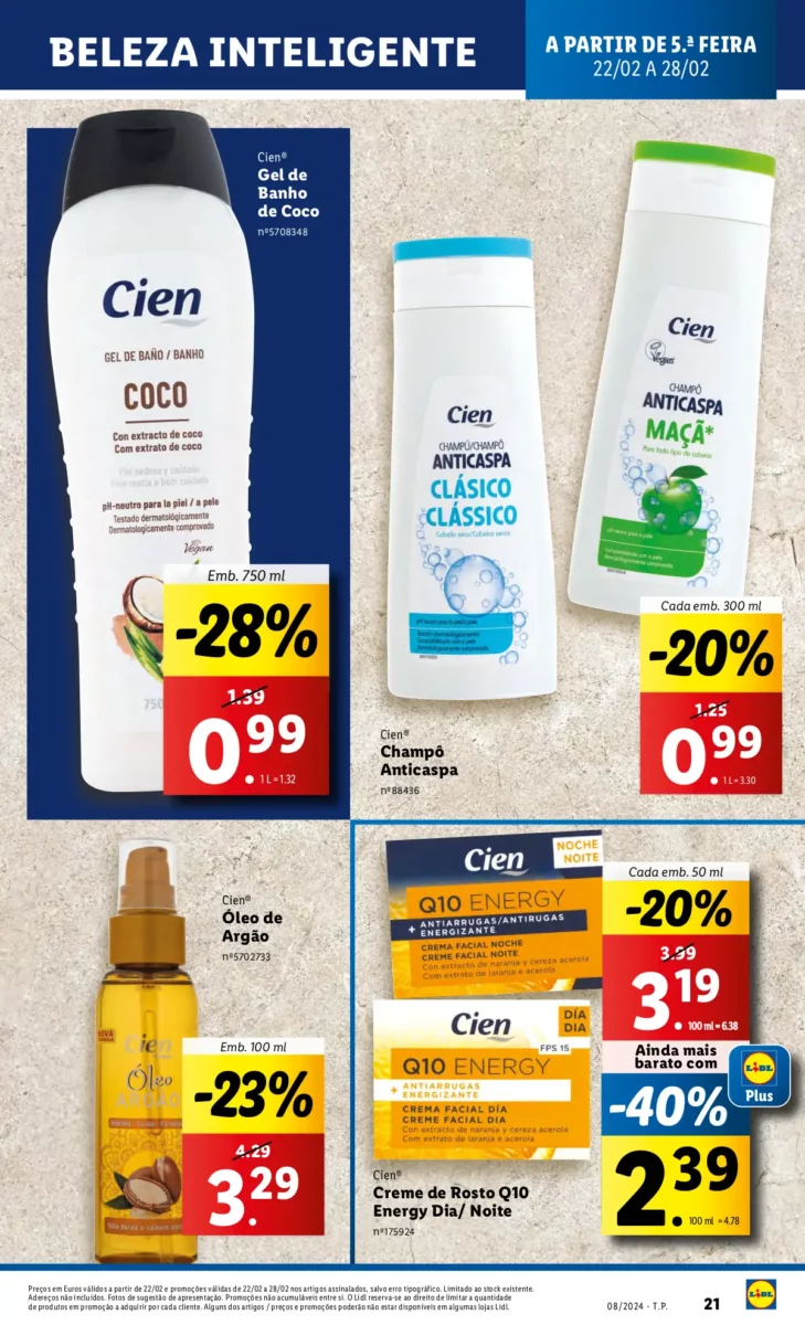 Antevis&atilde;o Folheto LiDL Promo&ccedil;&otilde;es (22 a 28 fevereiro)