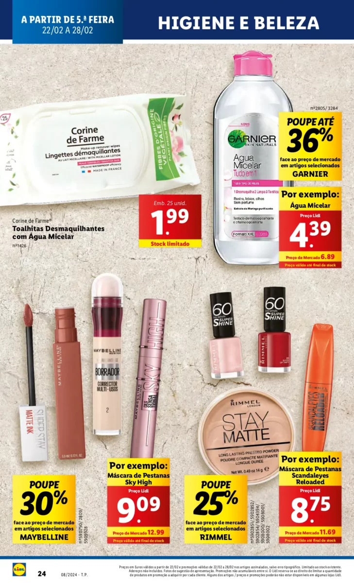 Antevis&atilde;o Folheto LiDL Promo&ccedil;&otilde;es (22 a 28 fevereiro)
