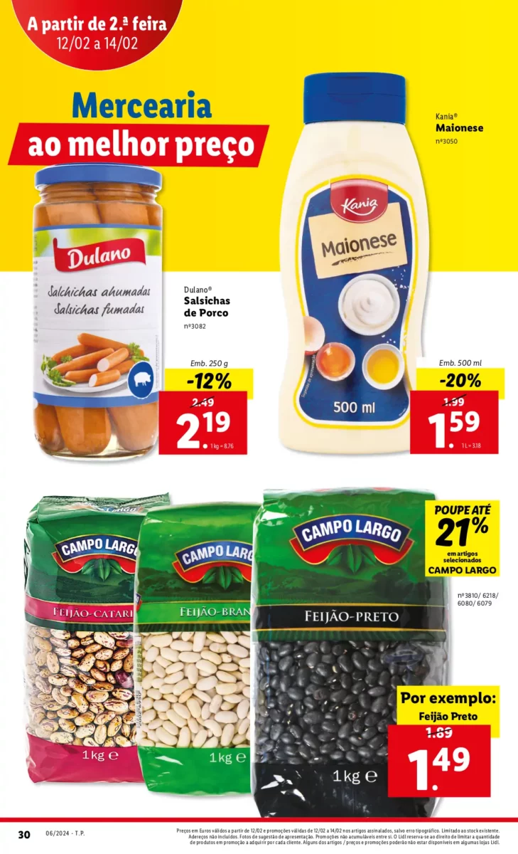 Antevis&atilde;o Folheto LiDL Promo&ccedil;&otilde;es (8 a 14 fevereiro)
