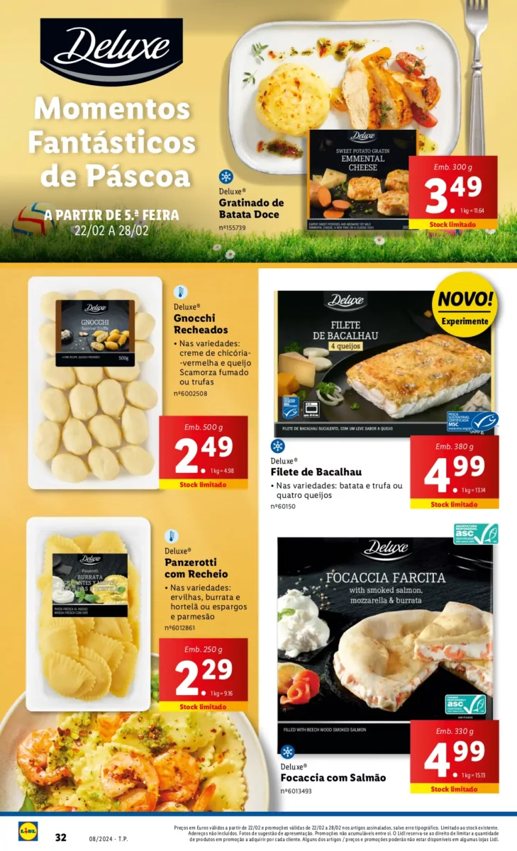 Antevis&atilde;o Folheto LiDL Promo&ccedil;&otilde;es (22 a 28 fevereiro)