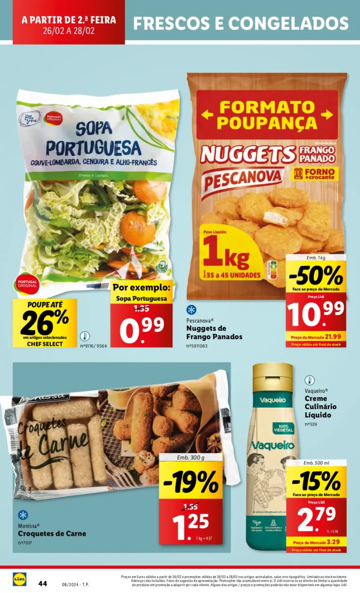 Antevis&atilde;o Folheto LiDL Promo&ccedil;&otilde;es (22 a 28 fevereiro)