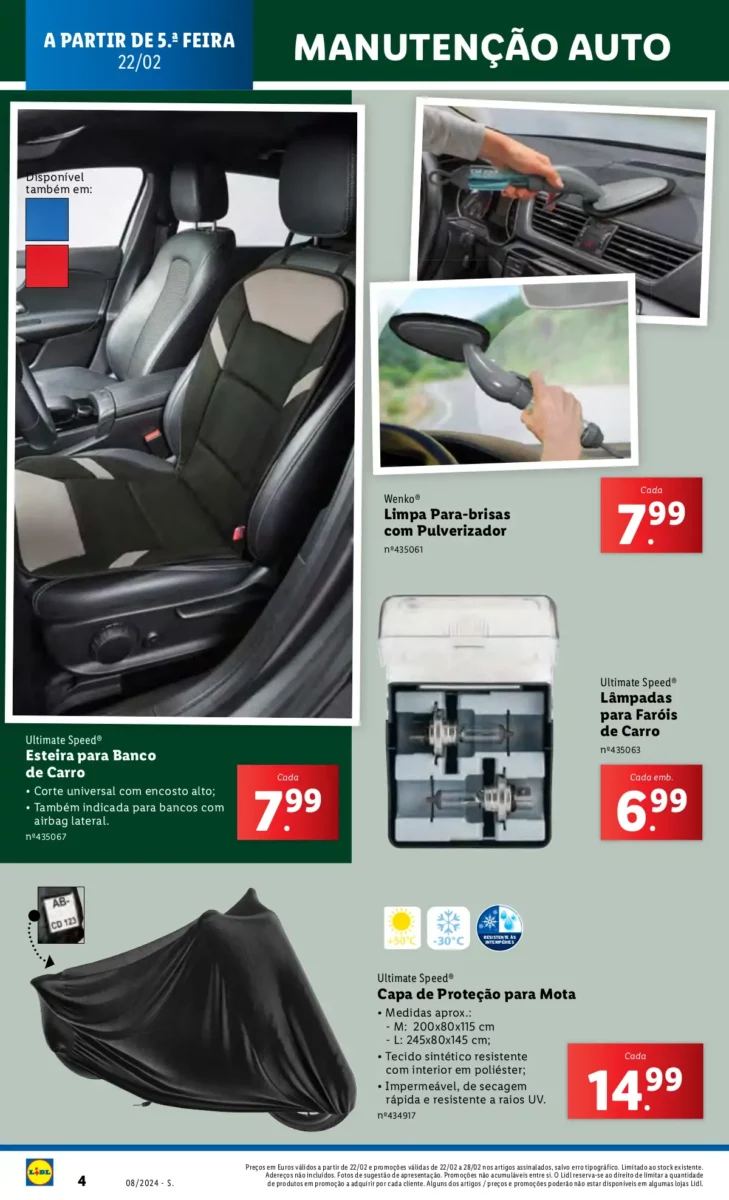 Antevis&atilde;o Folheto LiDL Promo&ccedil;&otilde;es (22 a 28 fevereiro)