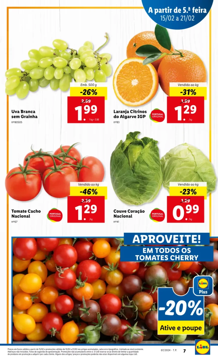 Antevis&atilde;o Folheto LiDL Promo&ccedil;&otilde;es (15 a 21 fevereiro)