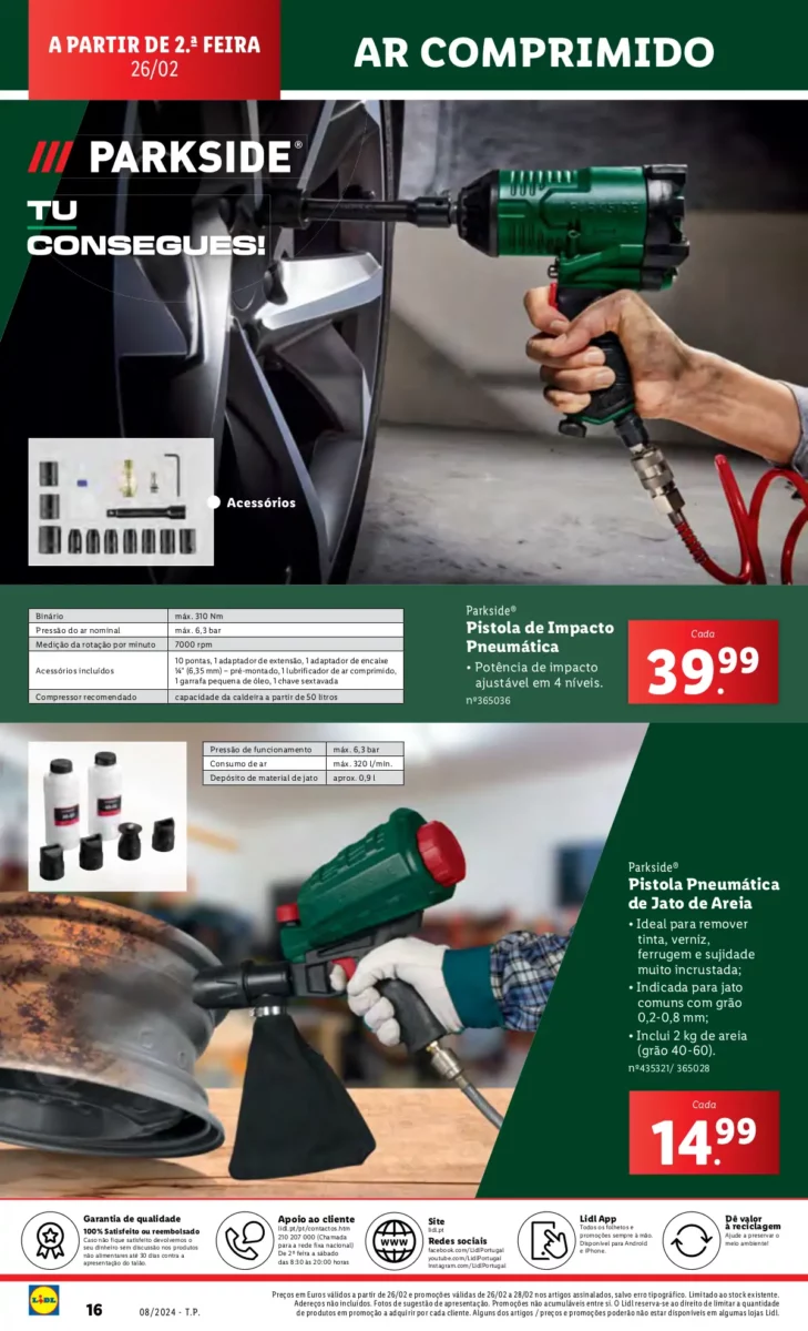 Antevis&atilde;o Folheto LiDL Promo&ccedil;&otilde;es (22 a 28 fevereiro)