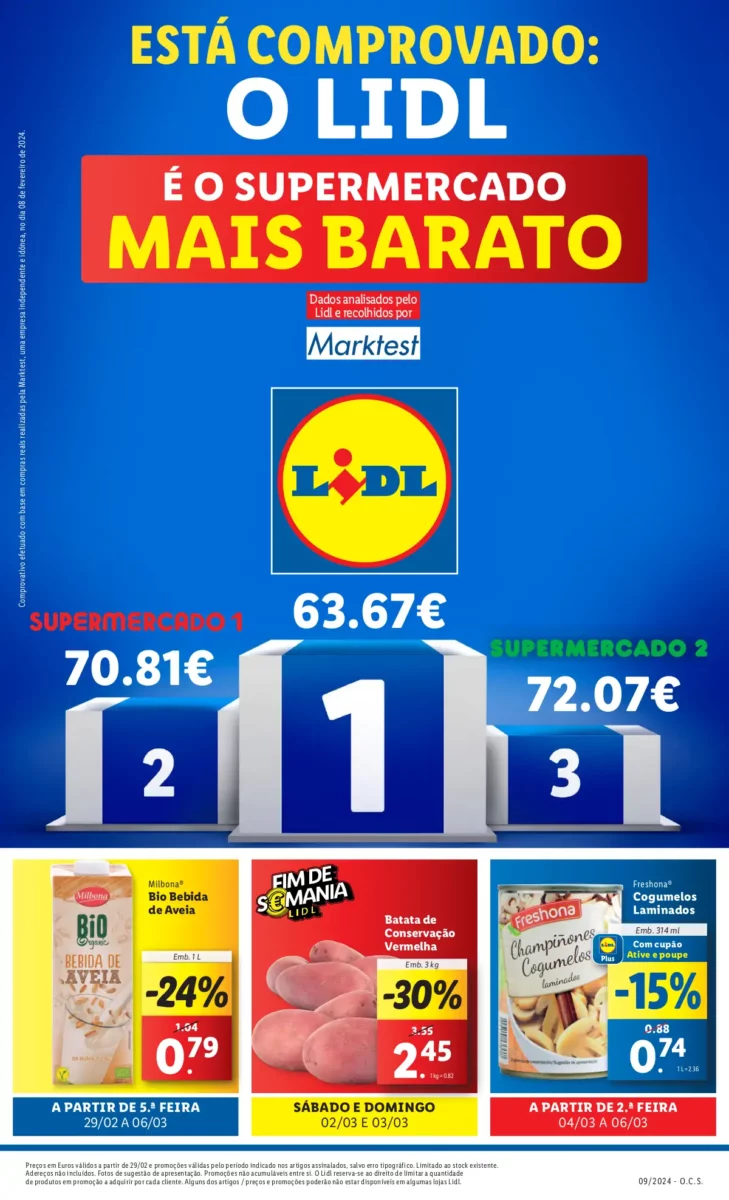 Antevis&atilde;o Folheto LiDL Promo&ccedil;&otilde;es (29 fevereiro a 6 mar&ccedil;o)