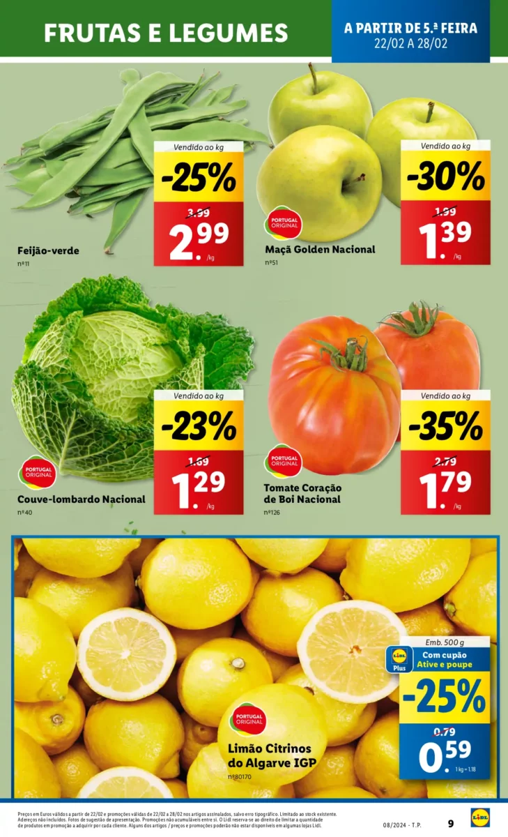 Antevis&atilde;o Folheto LiDL Promo&ccedil;&otilde;es (22 a 28 fevereiro)