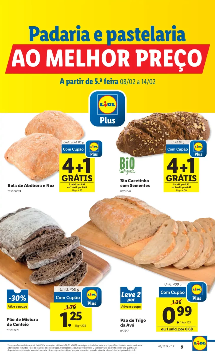 Antevis&atilde;o Folheto LiDL Promo&ccedil;&otilde;es (8 a 14 fevereiro)