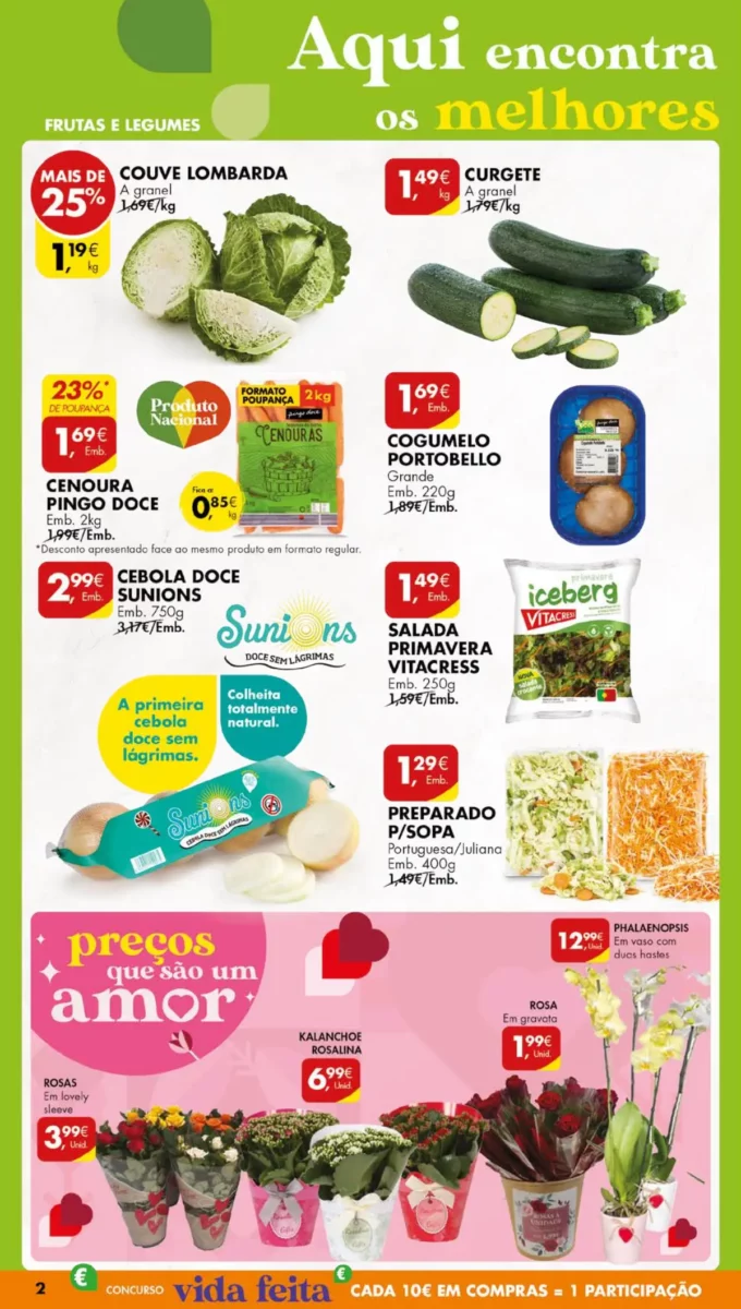 Antevis&atilde;o Folheto Pingo Doce (13 a 19 fevereiro)