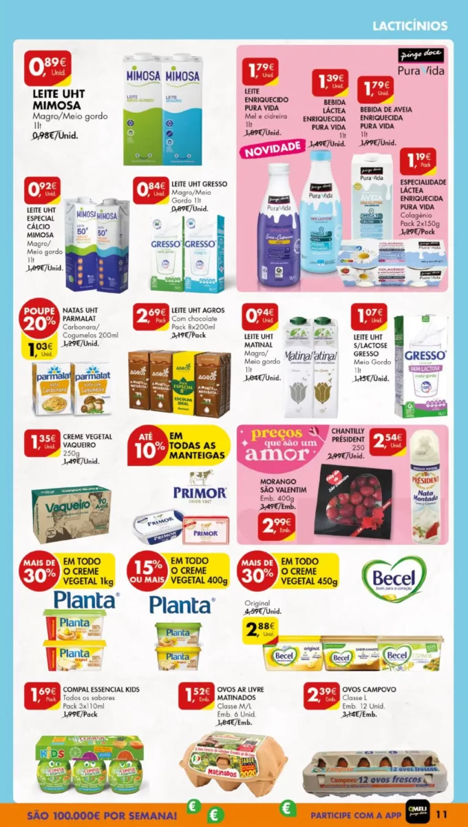 Antevis&atilde;o Folheto Pingo Doce (13 a 19 fevereiro)