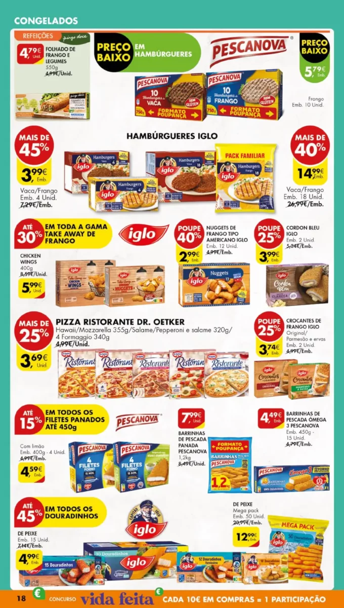 Antevis&atilde;o Folheto Pingo Doce (13 a 19 fevereiro)