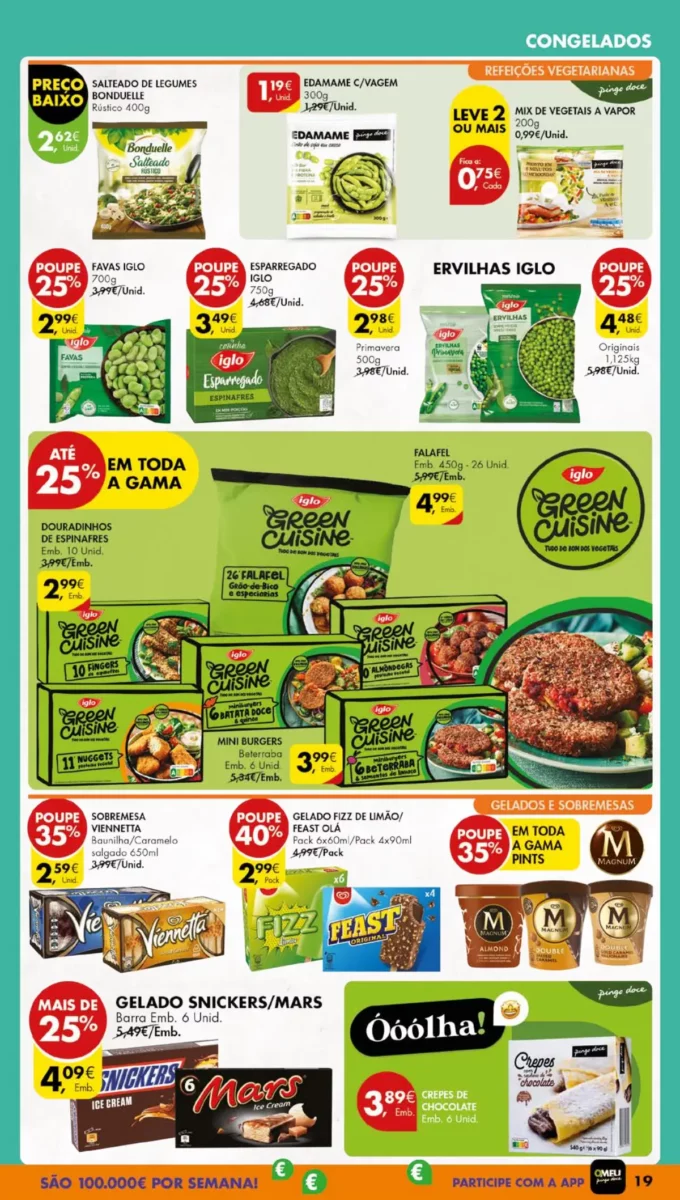 Antevis&atilde;o Folheto Pingo Doce (13 a 19 fevereiro)