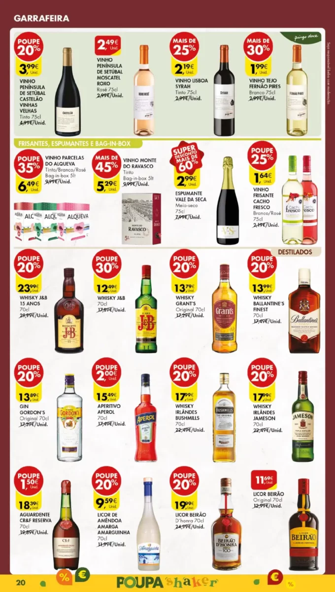 Antevis&atilde;o Folheto Pingo Doce (20 a 26 fevereiro)