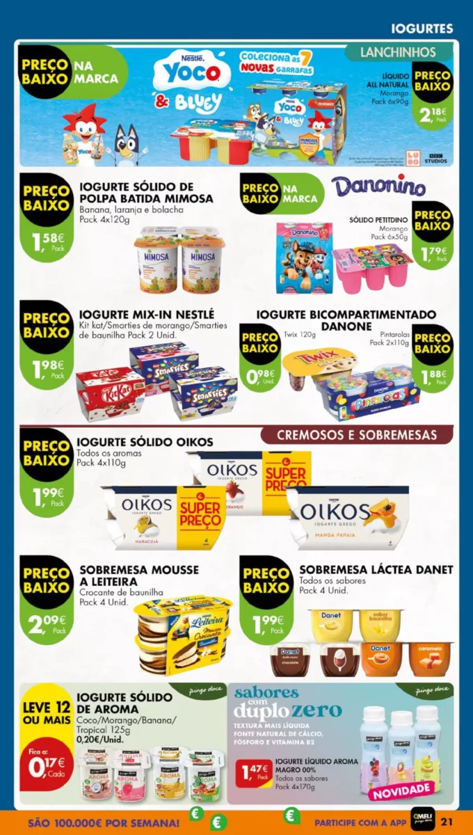 Antevis&atilde;o Folheto Pingo Doce (13 a 19 fevereiro)