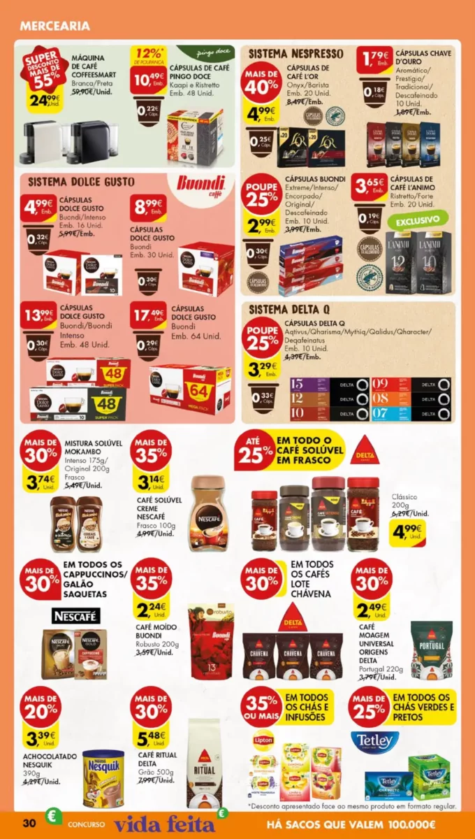 Antevis&atilde;o Folheto Pingo Doce (13 a 19 fevereiro)