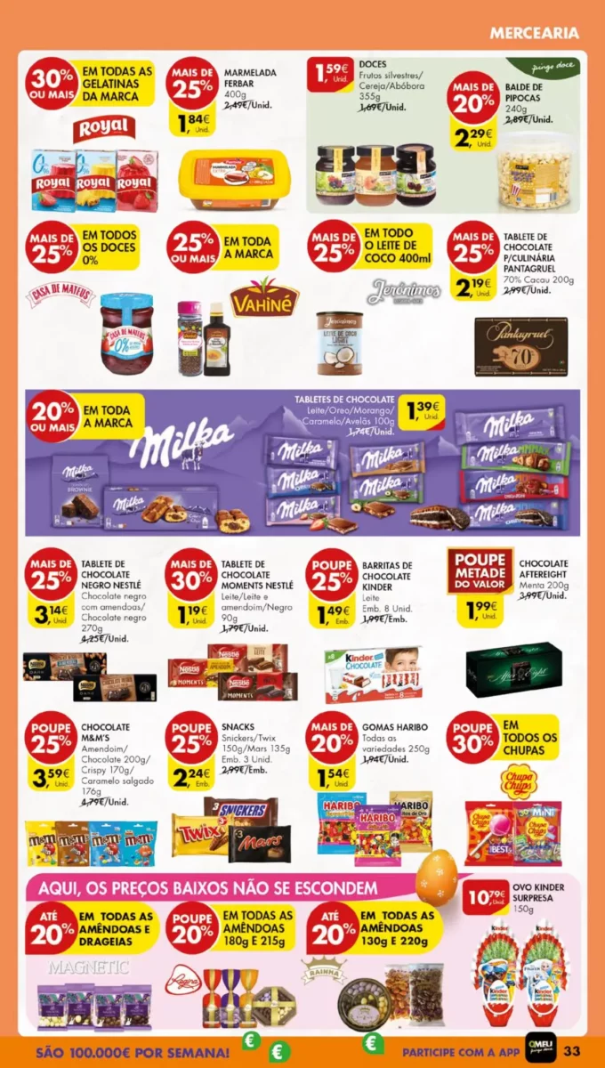 Antevis&atilde;o Folheto Pingo Doce (13 a 19 fevereiro)