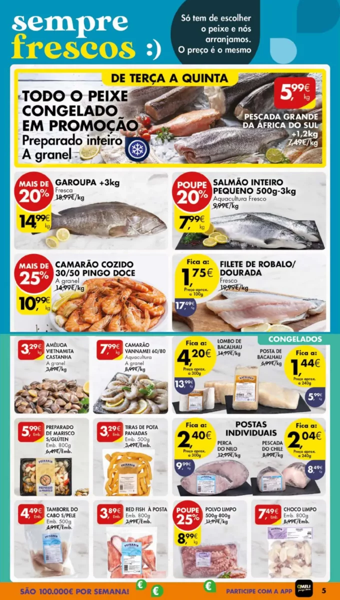 Antevis&atilde;o Folheto Pingo Doce (13 a 19 fevereiro)