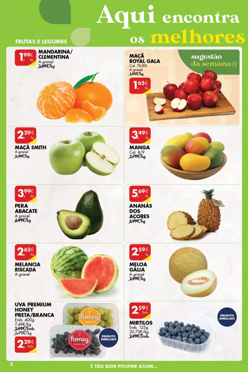 Antevis&atilde;o Folheto Pingo Doce A&ccedil;ores (15 a 21 fevereiro)