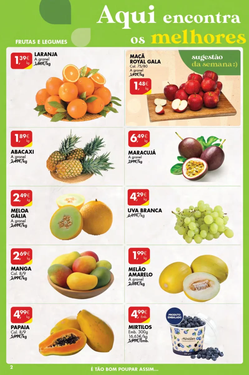 Antevis&atilde;o Folheto Pingo Doce A&ccedil;ores (1 a 7 fevereiro)