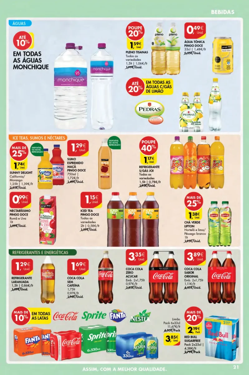Antevis&atilde;o Folheto Pingo Doce A&ccedil;ores (15 a 21 fevereiro)