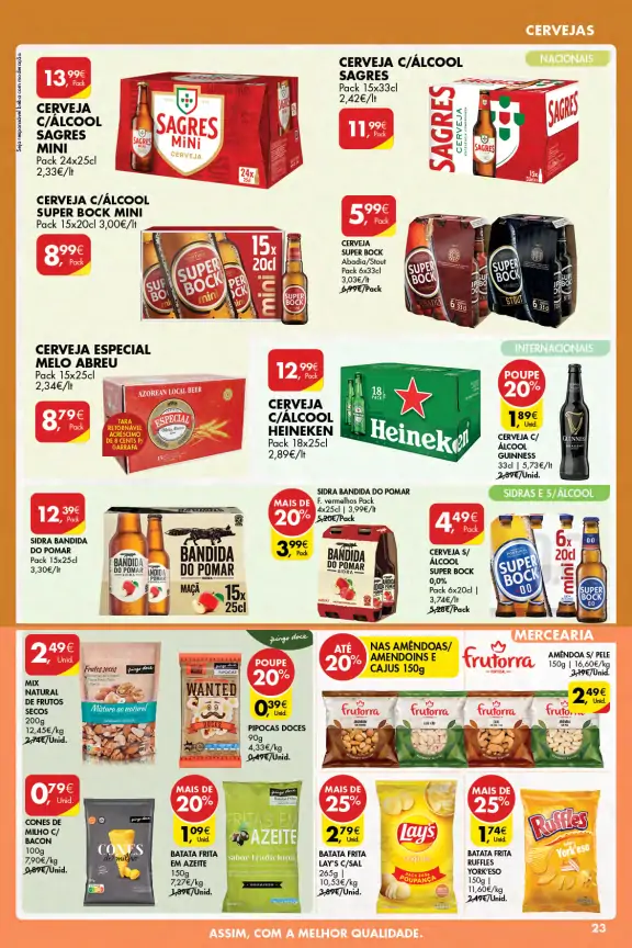 Antevis&atilde;o Folheto Pingo Doce A&ccedil;ores (22 a 28 fevereiro)