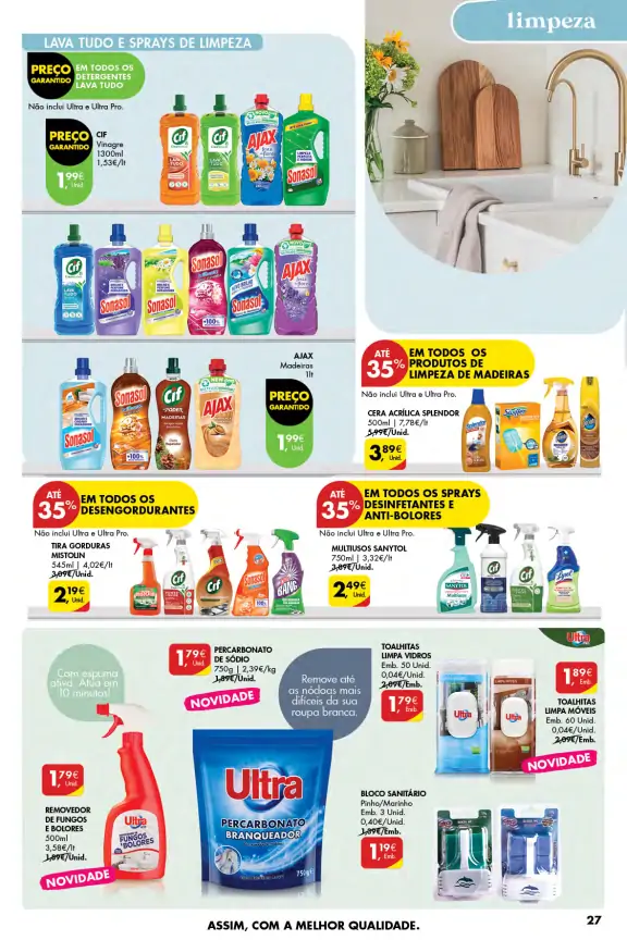 Antevis&atilde;o Folheto Pingo Doce A&ccedil;ores (22 a 28 fevereiro)