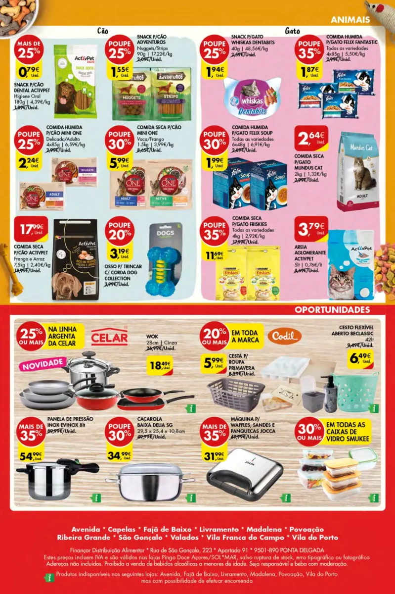 Antevis&atilde;o Folheto Pingo Doce A&ccedil;ores (15 a 21 fevereiro)