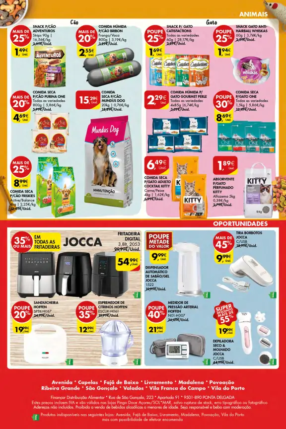 Antevis&atilde;o Folheto Pingo Doce A&ccedil;ores (22 a 28 fevereiro)