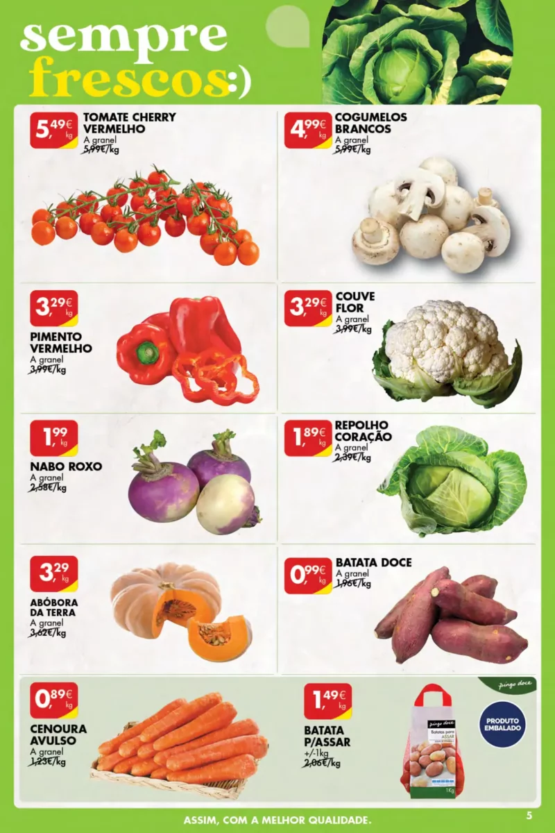 Antevis&atilde;o Folheto Pingo Doce A&ccedil;ores (22 a 28 fevereiro)