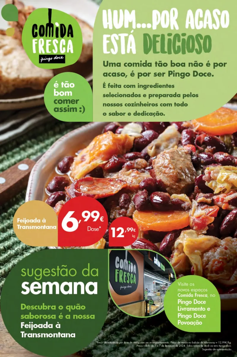Antevis&atilde;o Folheto Pingo Doce A&ccedil;ores (1 a 7 fevereiro)