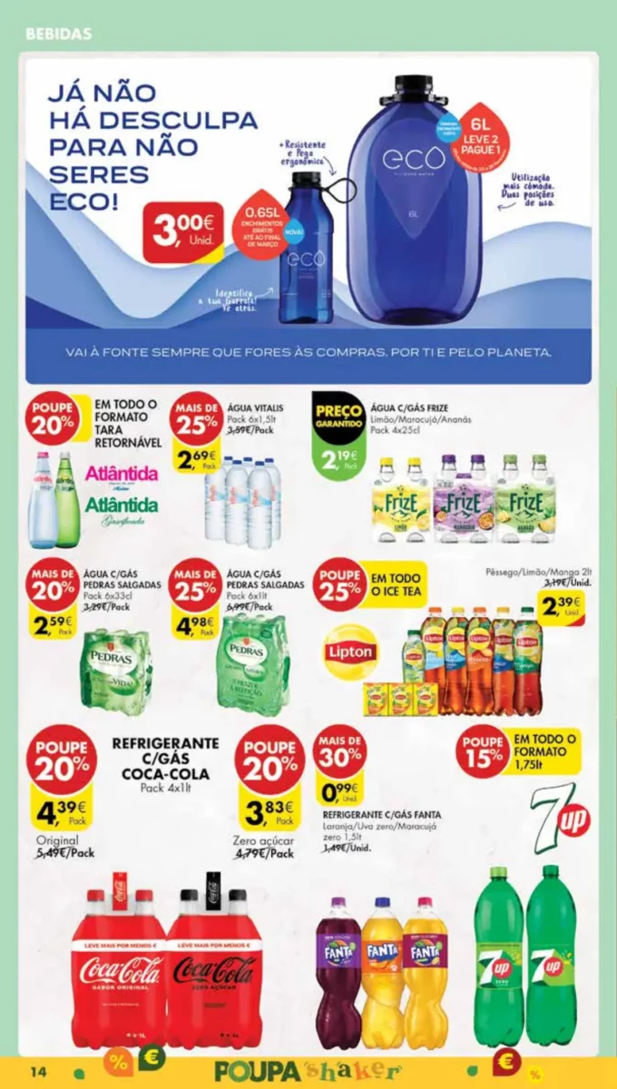 Antevis&atilde;o Folheto Pingo Doce Madeira (20 a 26 fevereiro)