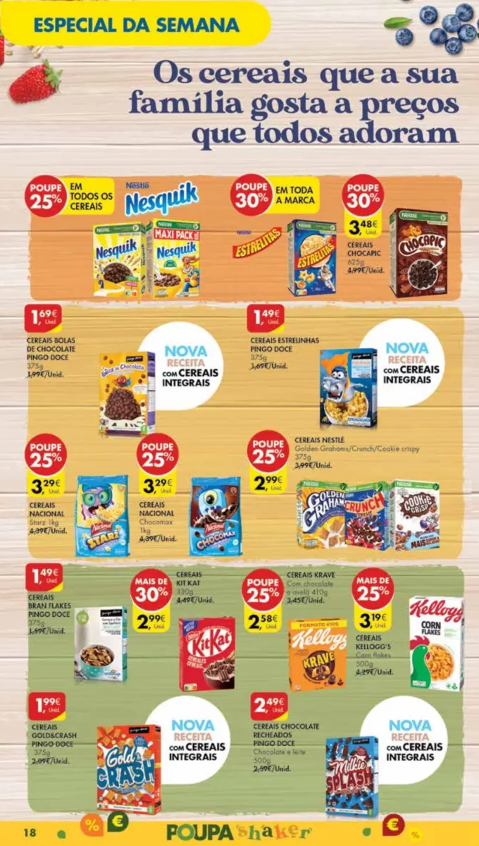 Antevis&atilde;o Folheto Pingo Doce Madeira (20 a 26 fevereiro)