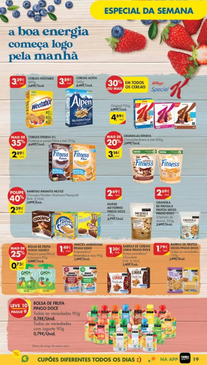 Antevis&atilde;o Folheto Pingo Doce Madeira (20 a 26 fevereiro)