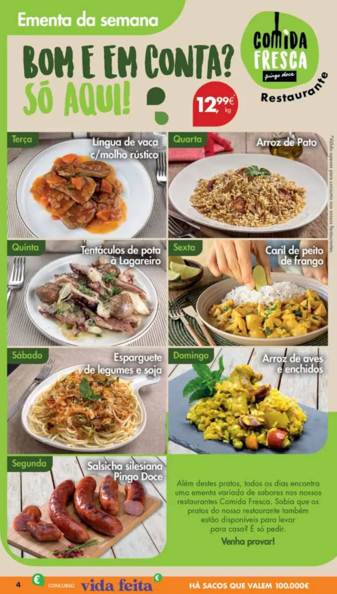 Antevis&atilde;o Folheto Pingo Doce Madeira (13 a 19 fevereiro)