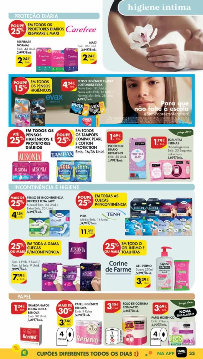 Antevis&atilde;o Folheto Pingo Doce Madeira (20 a 26 fevereiro)