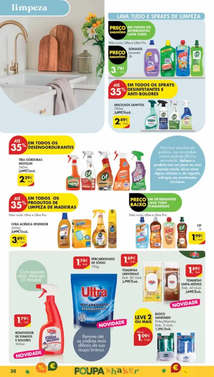 Antevis&atilde;o Folheto Pingo Doce Madeira (20 a 26 fevereiro)