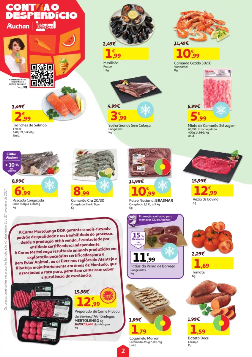 Folheto Auchan (21 a 27 fevereiro)