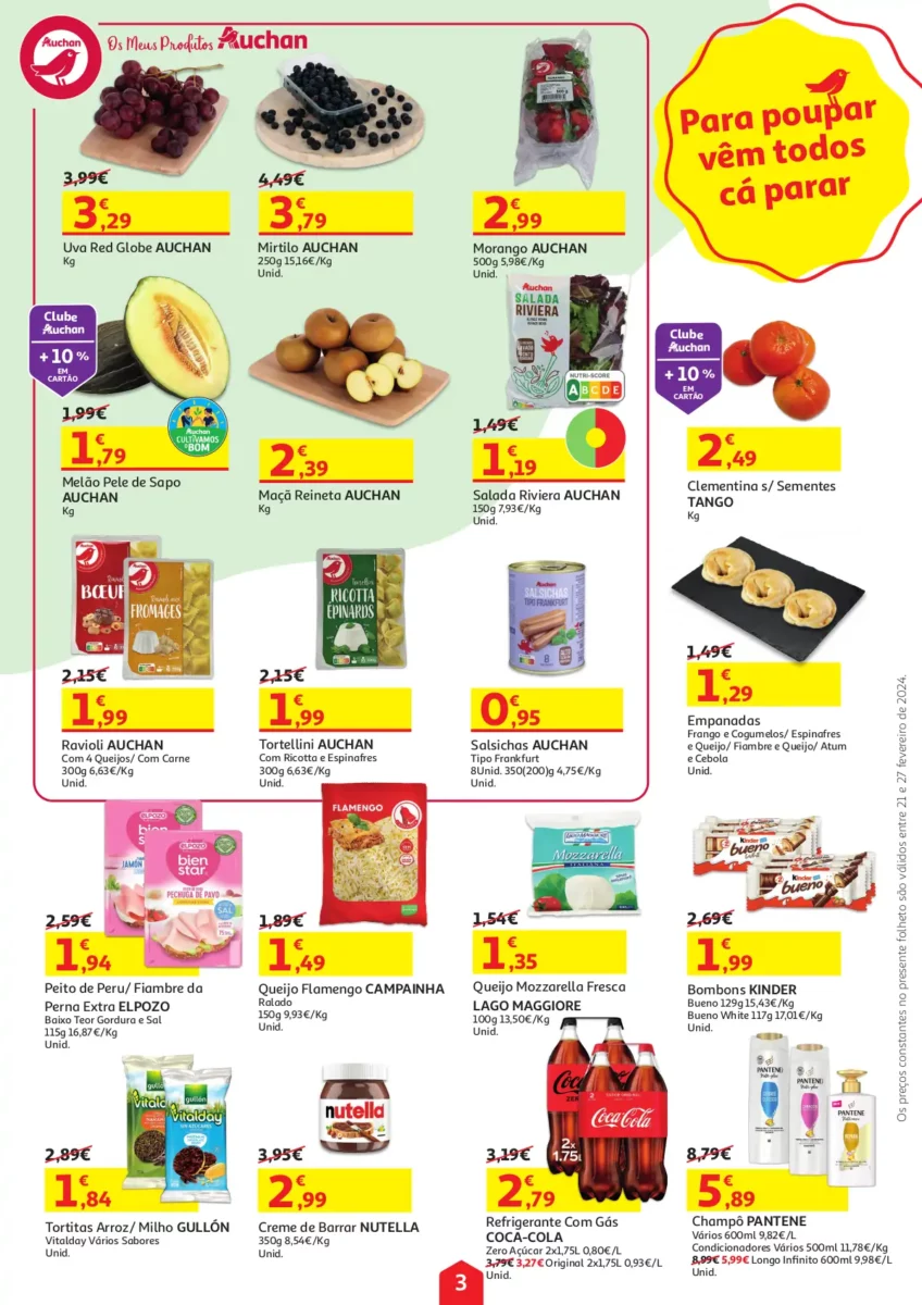 Folheto Auchan (21 a 27 fevereiro)
