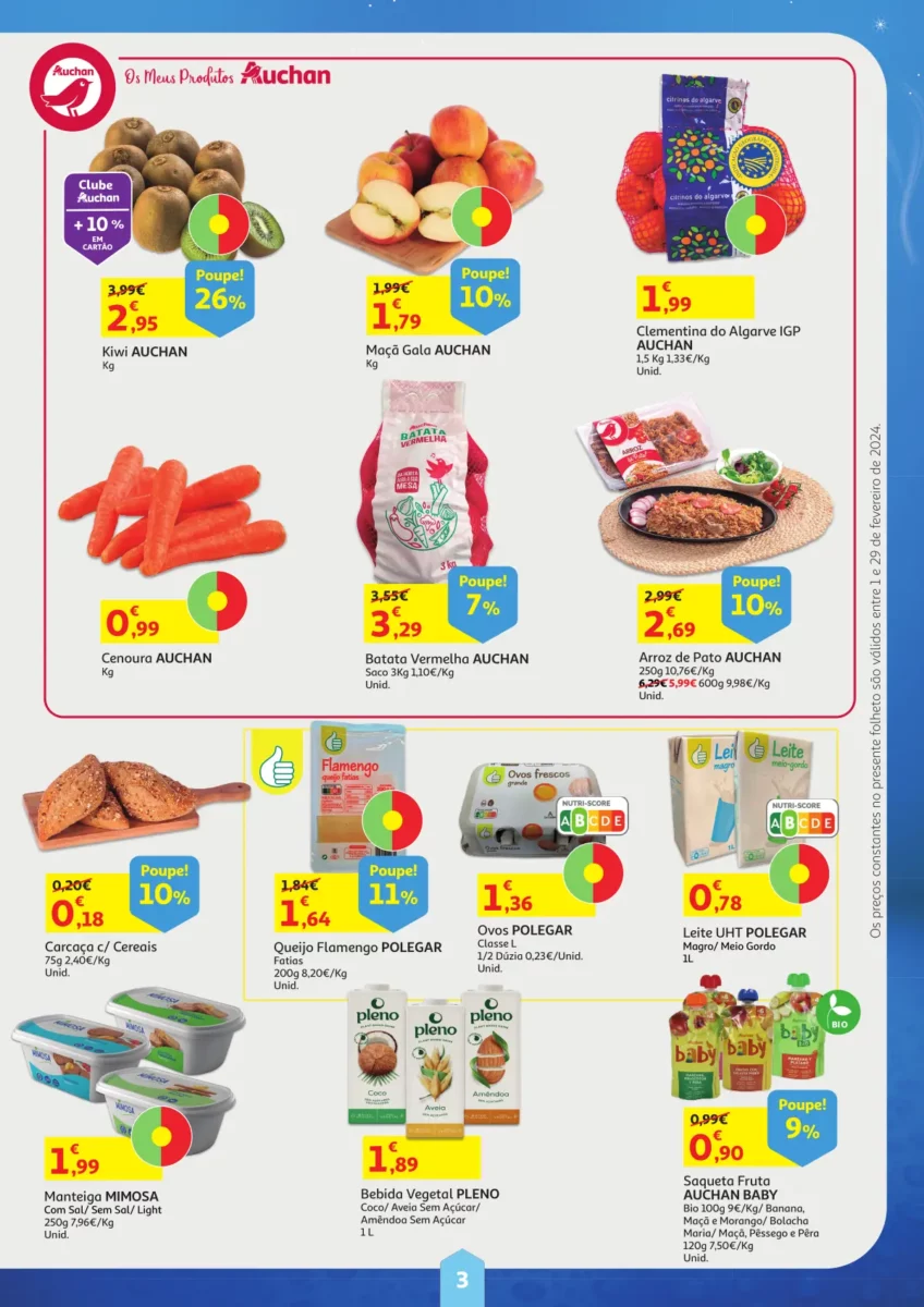 Folheto Auchan Mensal (Fevereiro 2024)
