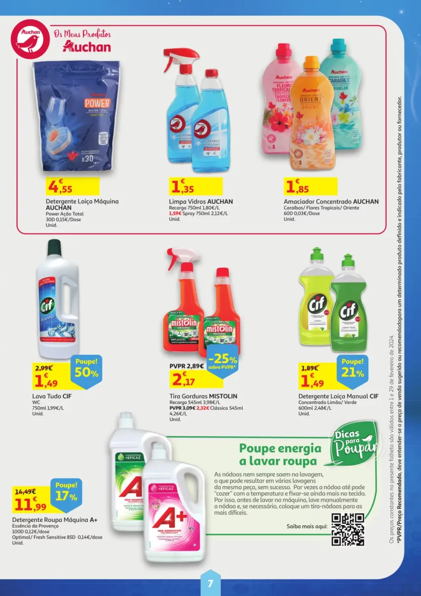 Folheto Auchan Mensal (Fevereiro 2024)