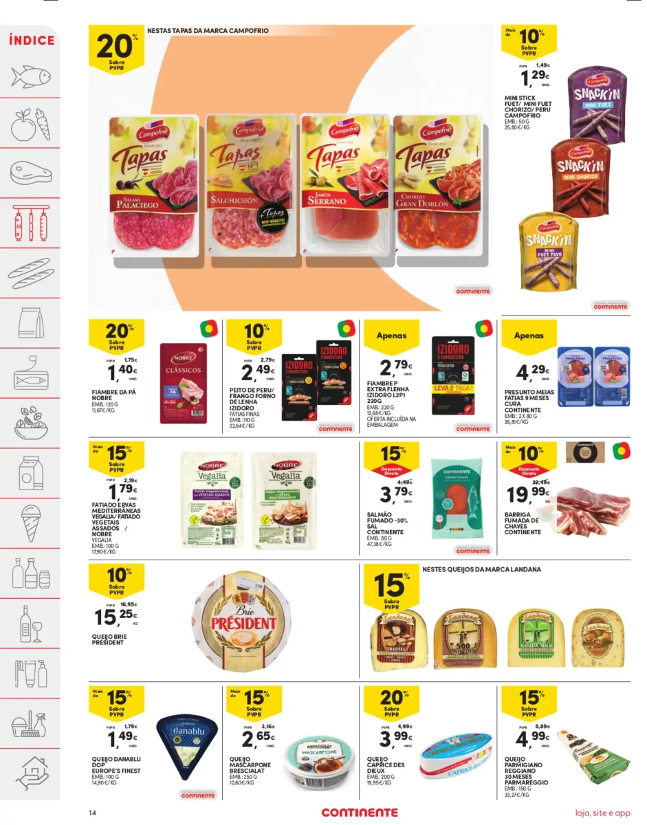 Folheto Continente (6 a 12 fevereiro)