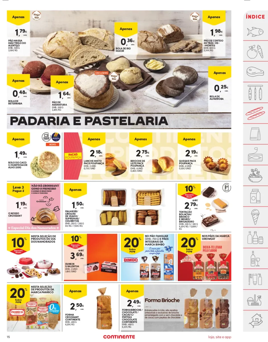 Folheto Continente (6 a 12 fevereiro)