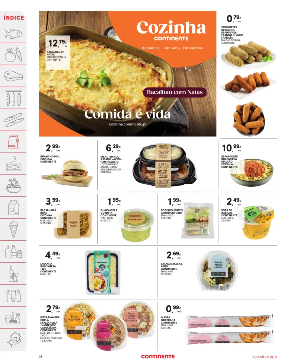 Folheto Continente (6 a 12 fevereiro)