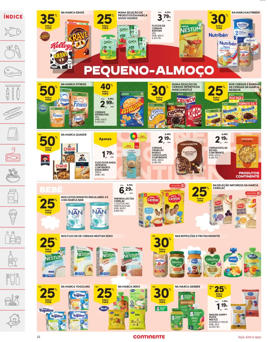 Folheto Continente (6 a 12 fevereiro)