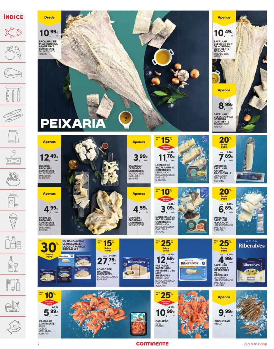 Folheto Continente (6 a 12 fevereiro)