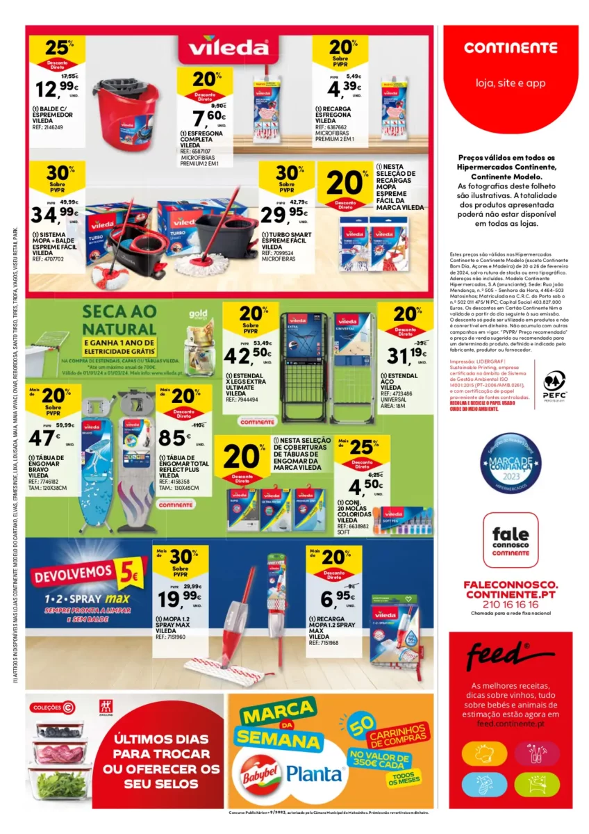 Folheto Continente (20 a 26 fevereiro)