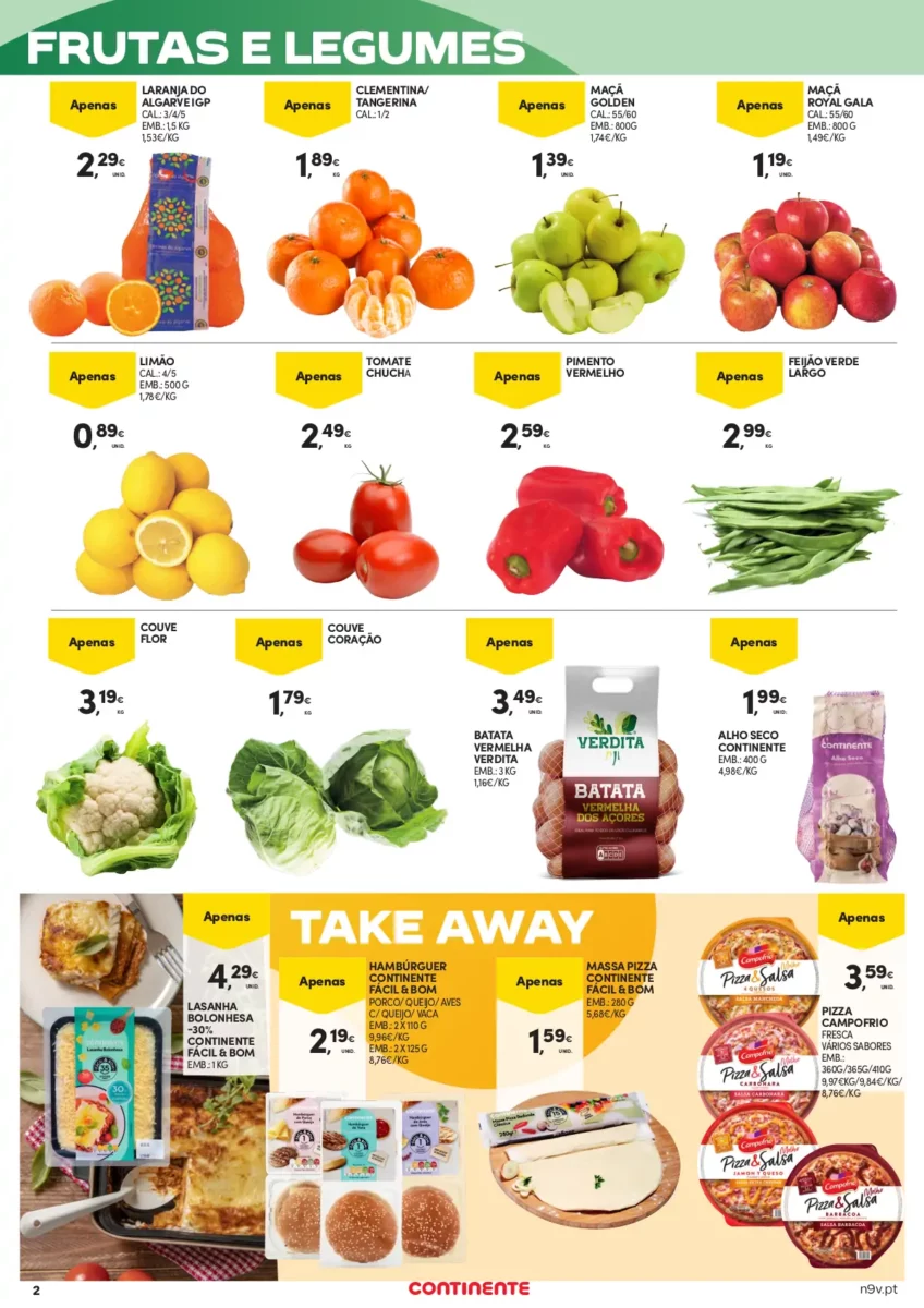 Folheto Continente A&ccedil;ores (1 a 14 fevereiro)