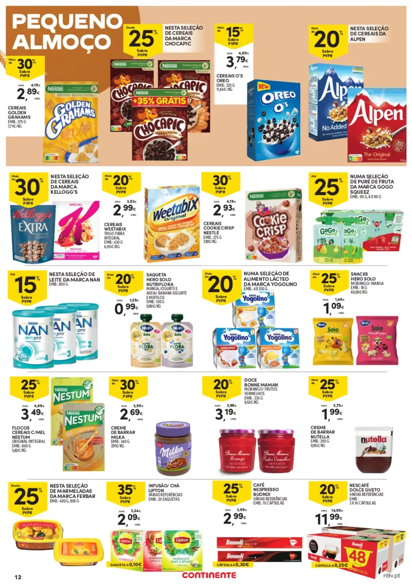 Folheto Continente A&ccedil;ores (15 a 28 fevereiro)